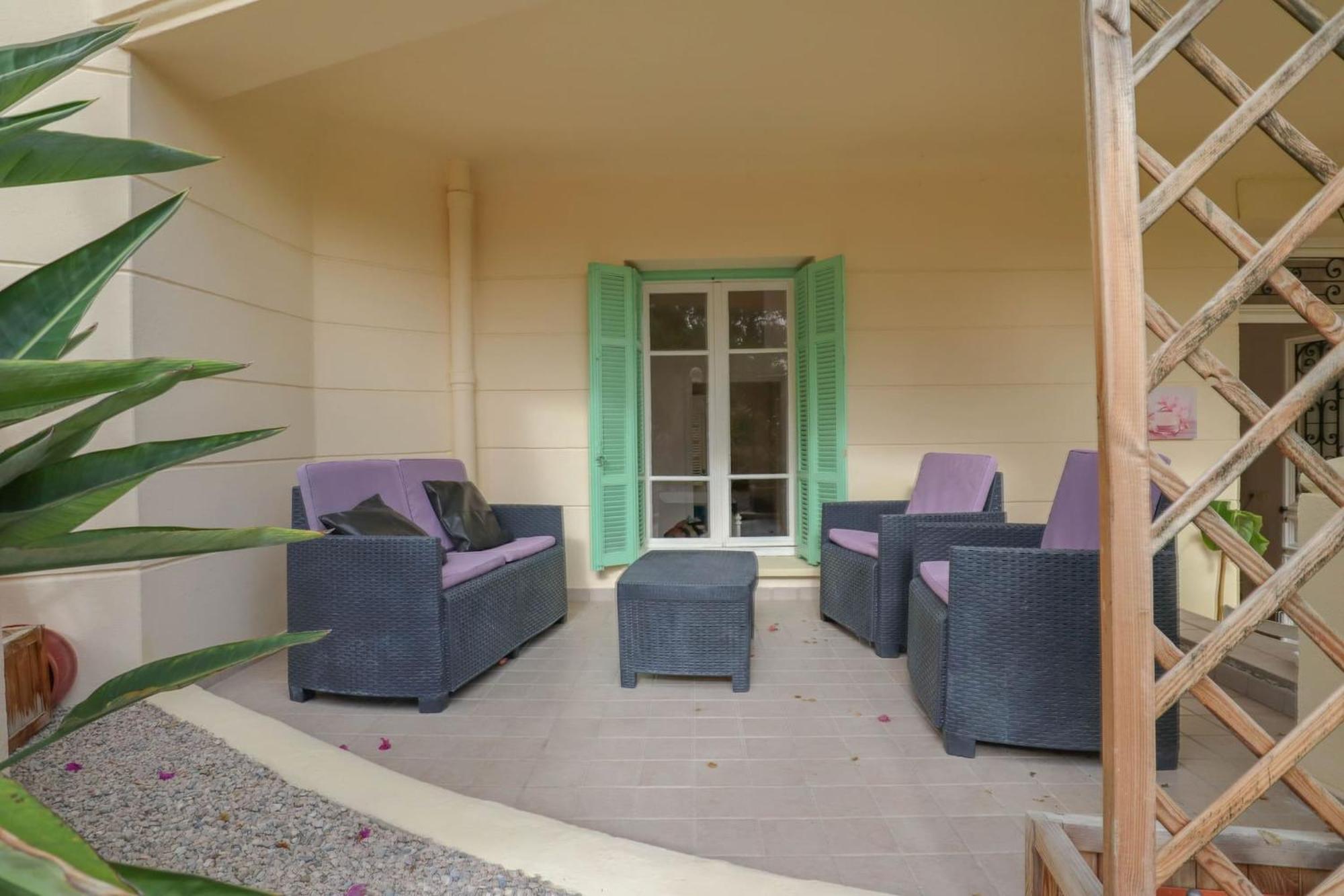 "Le Garavan Palace" Idyllique, Proche Gare Et Plage Ментона Екстериор снимка